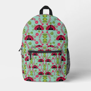 Sac À Dos Imprimé Belle coccinelle fantaisiste pour enfants
