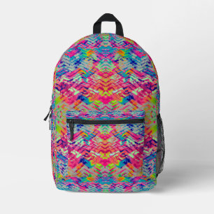 Sac À Dos Imprimé Belle palette de néons colorés design