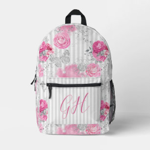 Sac À Dos Imprimé Belle Steampunk Élégance Roses roses roses sur Arg