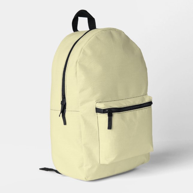 Sac À Dos Imprimé Beurre jaune uni (Coin arrière gauche)