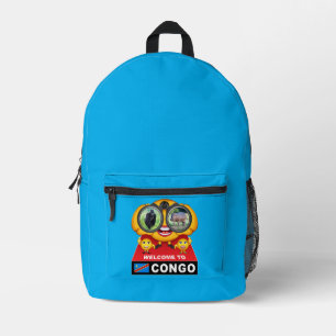 Sac À Dos Imprimé Bienvenue au Congo