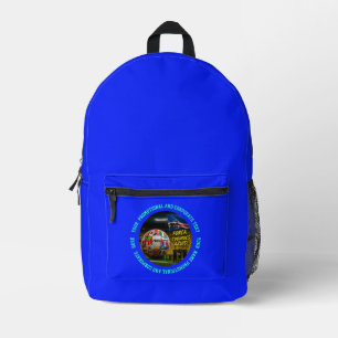 SAC À DOS IMPRIMÉ BLEU CIEL, VOYAGE PROMOTIONNEL ET D'AFFAIRES