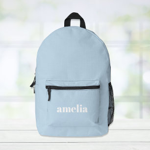 Sac À Dos Imprimé Bleu moderne personnalisé