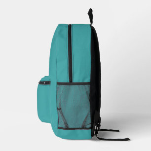 Sac À Dos Imprimé Bleu sarcelle