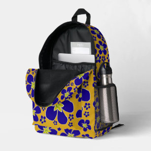 Sac À Dos Imprimé Bleu Soirée Primrose Imprimer Couper Coudre Sew sa