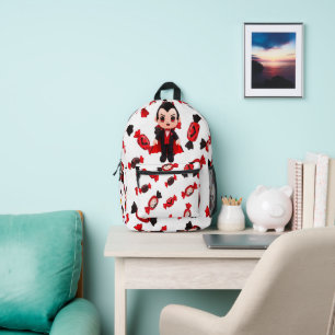 Sac À Dos Imprimé Bonbons et Dracula Cute Halloween Éffrayant