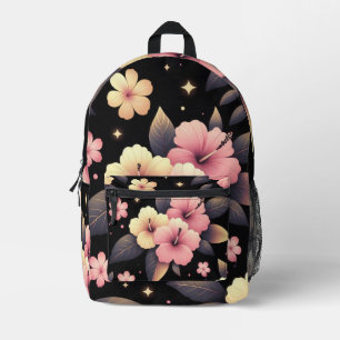 Sac À Dos Imprimé Bonjour Hibiscus