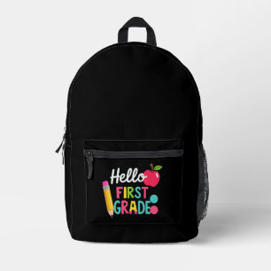 Sac À Dos Imprimé Bonjour l'équipe de première année 1re année Retou