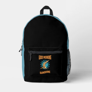 Sac À Dos Imprimé Bonjour Sunshine Ptérodactyle Dino