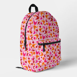 Sac À Dos Imprimé Boomerangs Rétro