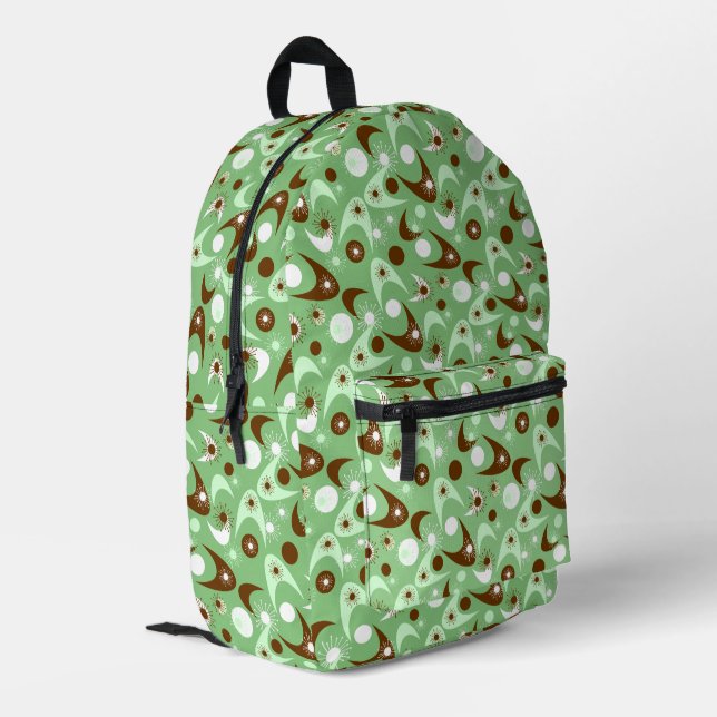 Sac À Dos Imprimé Boomerangs rétro (Coin arrière gauche)