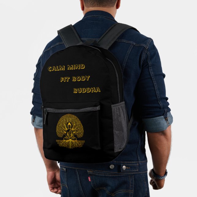 Sac À Dos Imprimé Bouddha sous un arbre sacré (Insitu (Modèle))
