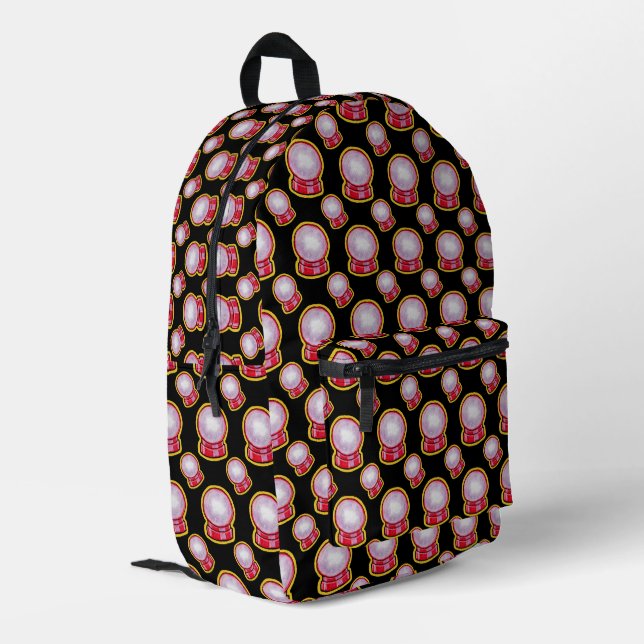 Sac À Dos Imprimé Boule de cristal pastel (Coin arrière gauche)