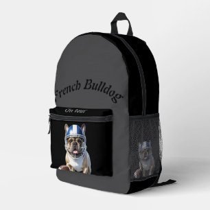 Sac À Dos Imprimé Bouledogue français America Football Bulldog