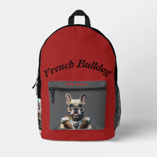 Sac À Dos Imprimé Bouledogues français robots