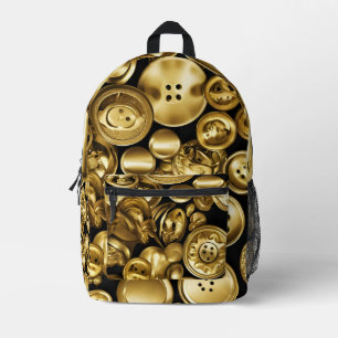 Sac À Dos Imprimé Boutons d'or
