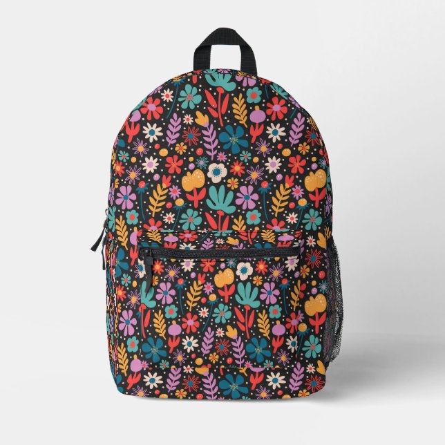 Sac À Dos Imprimé Bright Floral Back Pack (Recto)