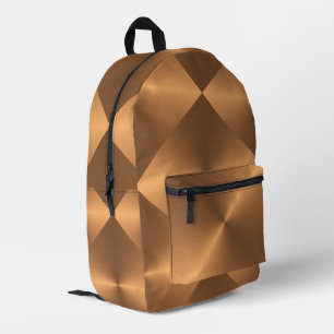 Sac À Dos Imprimé Brin cuivre