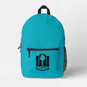 Sac À Dos Imprimé Cabane Dans Les Arbres Retour À L'École