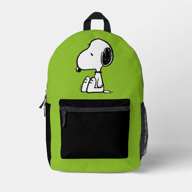 Sac À Dos Imprimé cacahuètes | Snoopy En Bas (Recto)