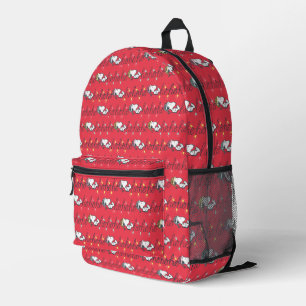 Sac À Dos Imprimé cacahuètes   Snoopy Holiday Ho Ho Ho Holiday Motif