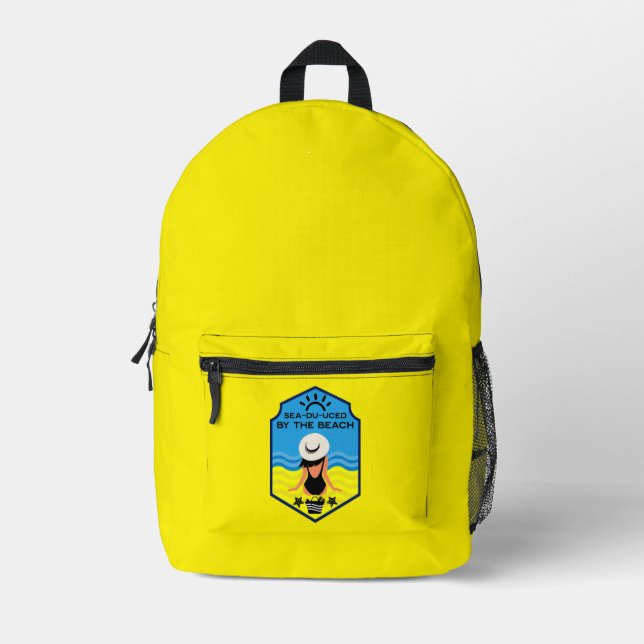 Sac À Dos Imprimé Cadeau essentiel de plage d'été (Recto)