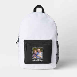 Sac À Dos Imprimé Cadeau Photo de Grand-père