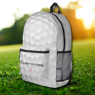 Sac À Dos Imprimé Cadeaux de balles de golf personnalisées Série Sig