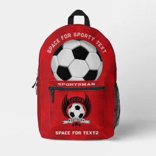Sac À Dos Imprimé Cadeaux de ballon de football pour enfants   Garço