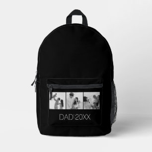 Sac À Dos Imprimé Cadeaux Photo Année de Fondation Papa Moderne