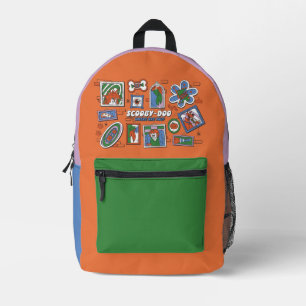 Sac À Dos Imprimé Cadres photo de Scooby-Doo pour Halloween