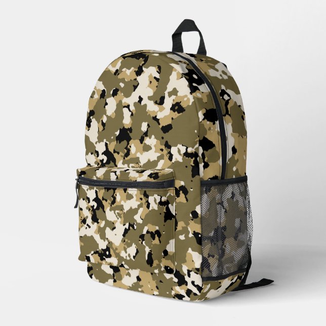 Sac À Dos Imprimé Camo du désert (Coin arrière droit)