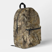 Camo forêt avec motif de feuilles sèches