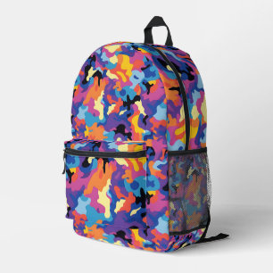 Sac À Dos Imprimé Camouflage coloré