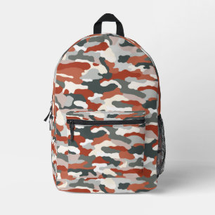 Sac À Dos Imprimé Camouflage d'automne