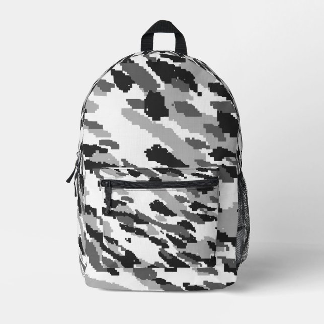 Sac À Dos Imprimé Camouflage de neige arctique (Recto)