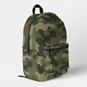 Sac À Dos Imprimé Camouflage Vert Camo École Motif de l'armée