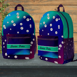 Sac À Dos Imprimé Camp de filles Pearls de retour à l'école de la Ma