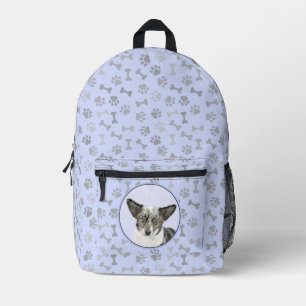 Sac À Dos Imprimé Cardigan Welsh Corgi Peinture - Art Chien original