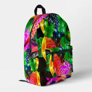 Sac À Dos Imprimé Carpes illuminées