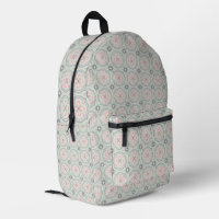 Carreaux Floraux Pastel Vert