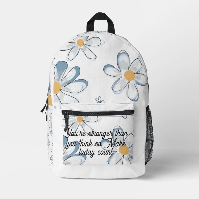 Sac À Dos Imprimé cartable (Recto)