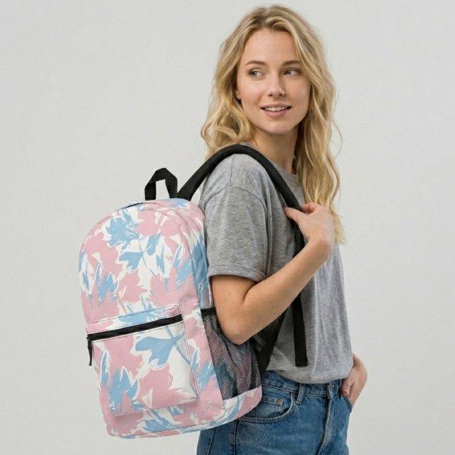 Sac À Dos Imprimé Cartable pour Filles – Collège (Créateur téléchargé)