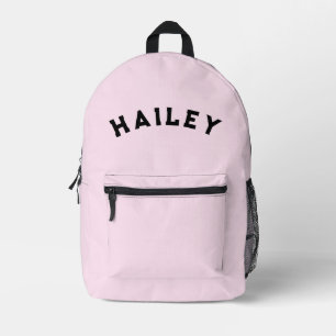 Sac À Dos Imprimé Cartable scolaire rose personnalisé pour enfants