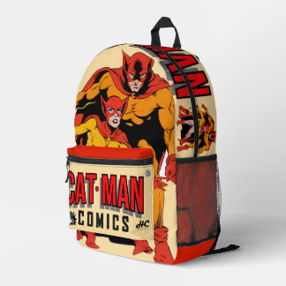 Sac À Dos Imprimé CAT-MAN Comics Backpack