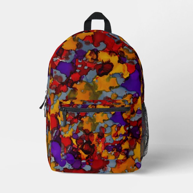 Sac À Dos Imprimé Cauchemar de confettis (Recto)