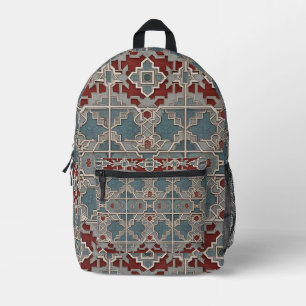 Sac À Dos Imprimé Chand Motif