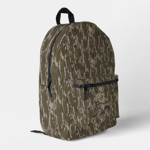 Sac À Dos Imprimé Chasseurs de canards avec chien Camouflage de fond