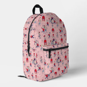 Sac À Dos Imprimé Chat Dans Le Casquette Avec Motif pour enfants