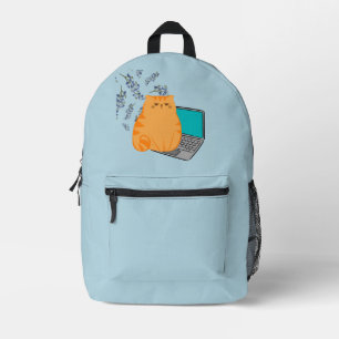 Sac À Dos Imprimé Chat ennuyé